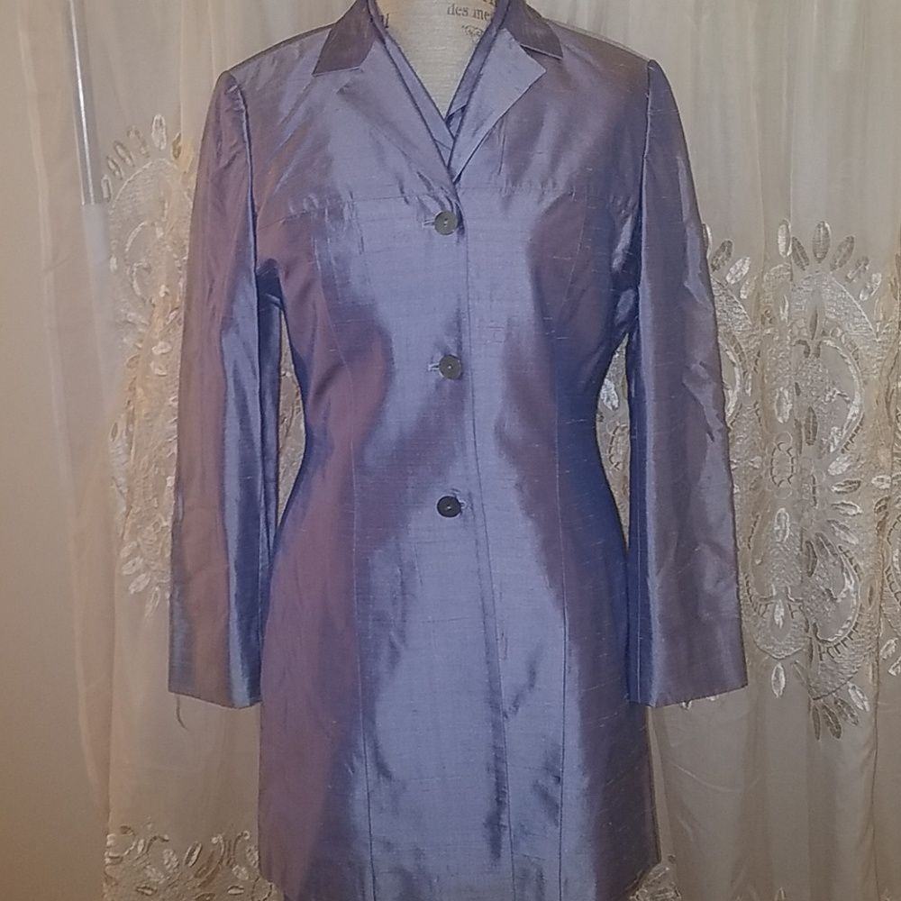 Barami Couture three piece silk suit